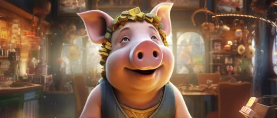 Играј GO ја рации на Piggy Bank за задржување монети во слотот Piggy Blitz