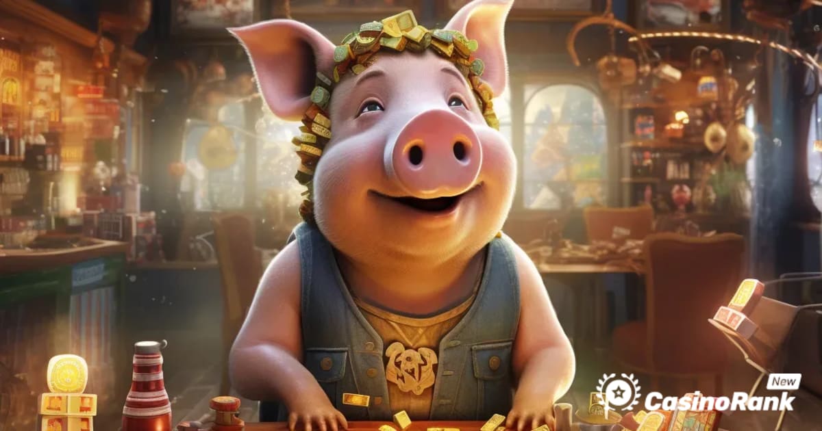 Играј GO ја рации на Piggy Bank за задржување монети во слотот Piggy Blitz