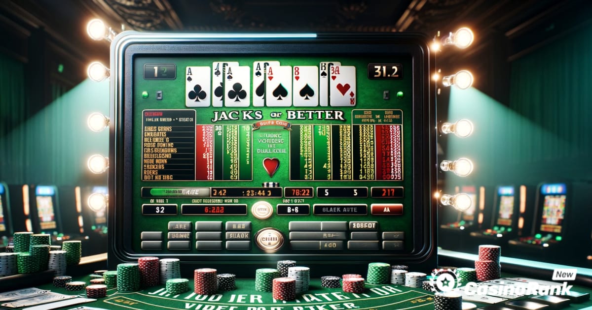 Стратегии за паметни коцкари за освојување дигалки или подобар видео покер
